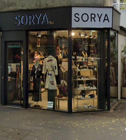Vitrine de la boutique Sorya